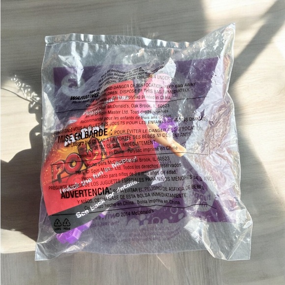2/$20 NEW IN BAG McDonald's Happy Meal Flutterbye Wand Toy Fairy Princess 2014 - Picture 5 of 5